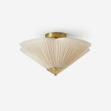 Seretta Curated Iron & Glass Flush Mount Ceiling – Iron & Glass Flush Mount Ceiling Light