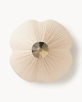 Seretta Curated Iron & Glass Flush Mount Ceiling – dimensional scale reference