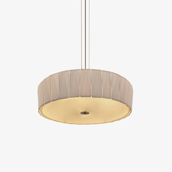 Shard Curated Mouth-Blown Frosted Glass Chandeli
