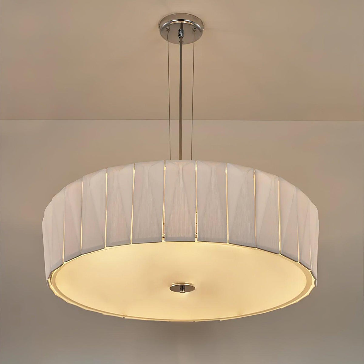 Shard Curated Mouth-Blown Frosted Glass Chandeli – 6-lights ∅ 29.5 x H 7.5  Dia 75cm x H 19 finish configuration