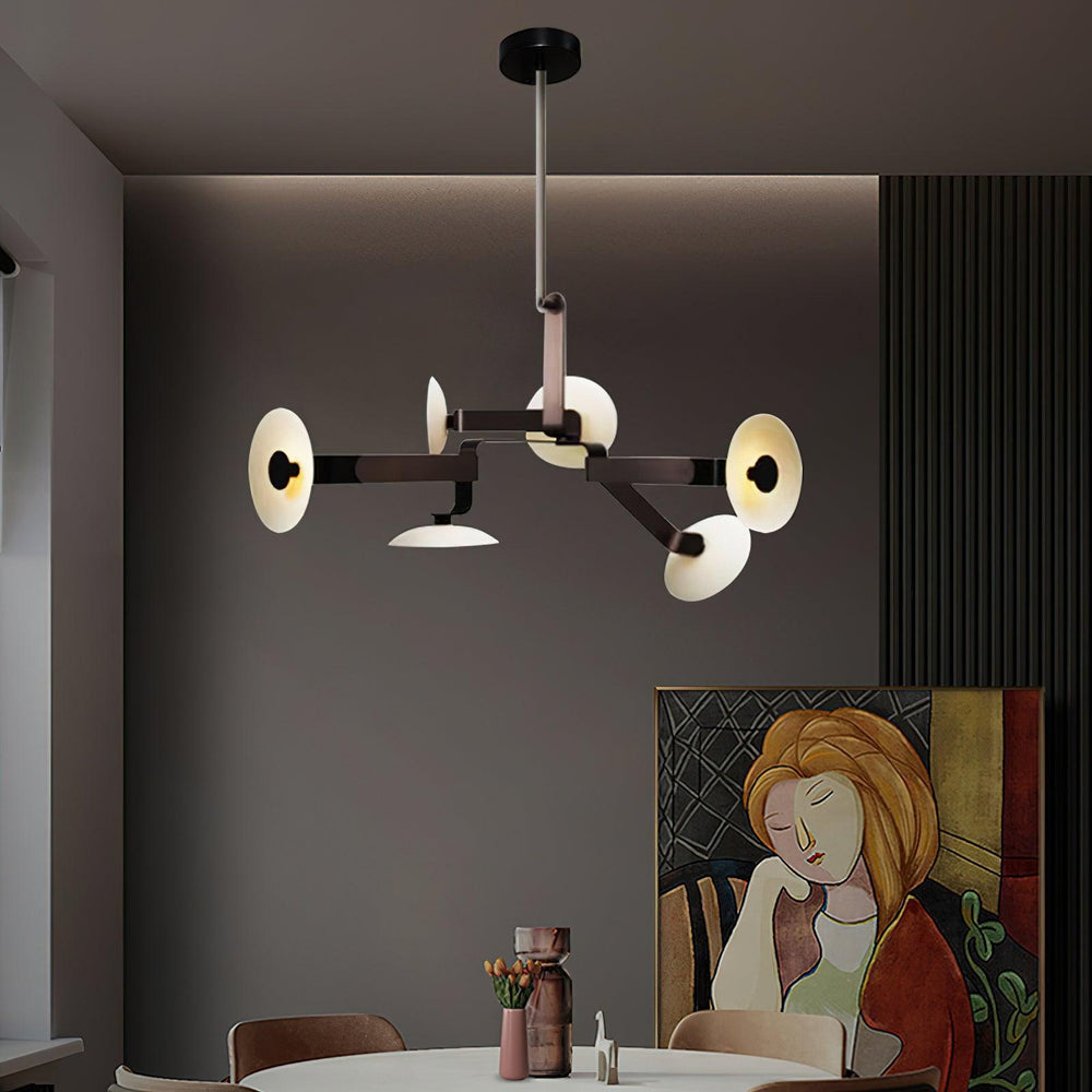 Sheba Classical Curated Finished Iron Chandelier