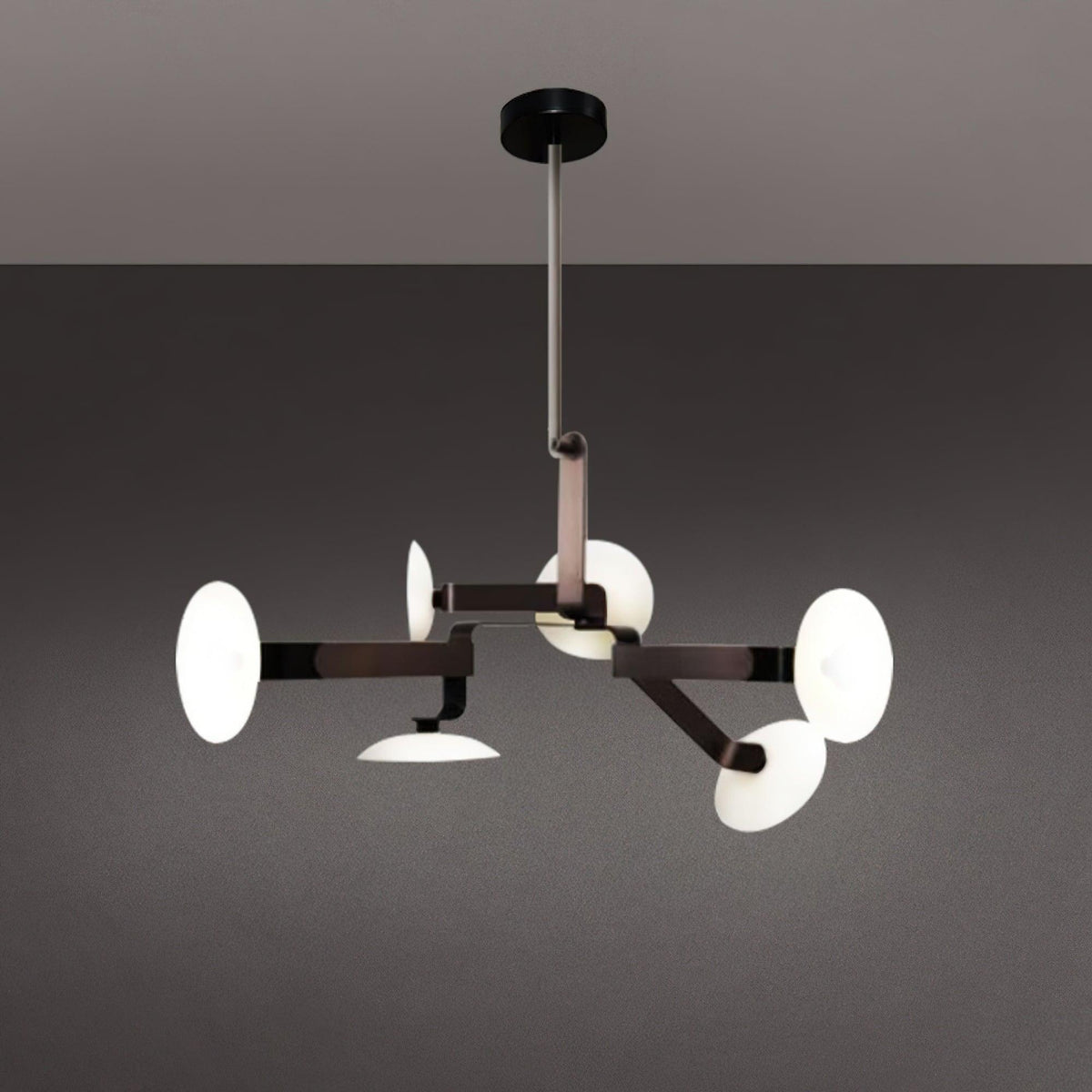Sheba Classical Curated Finished Iron Chandelier – ∅ 31.5 x H 19.7  Dia 80cm x H 50cm finish configuration #1