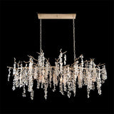 Shiro Noda Crystal Curated Mouth-Blown Frosted G – side angled contour profile #1