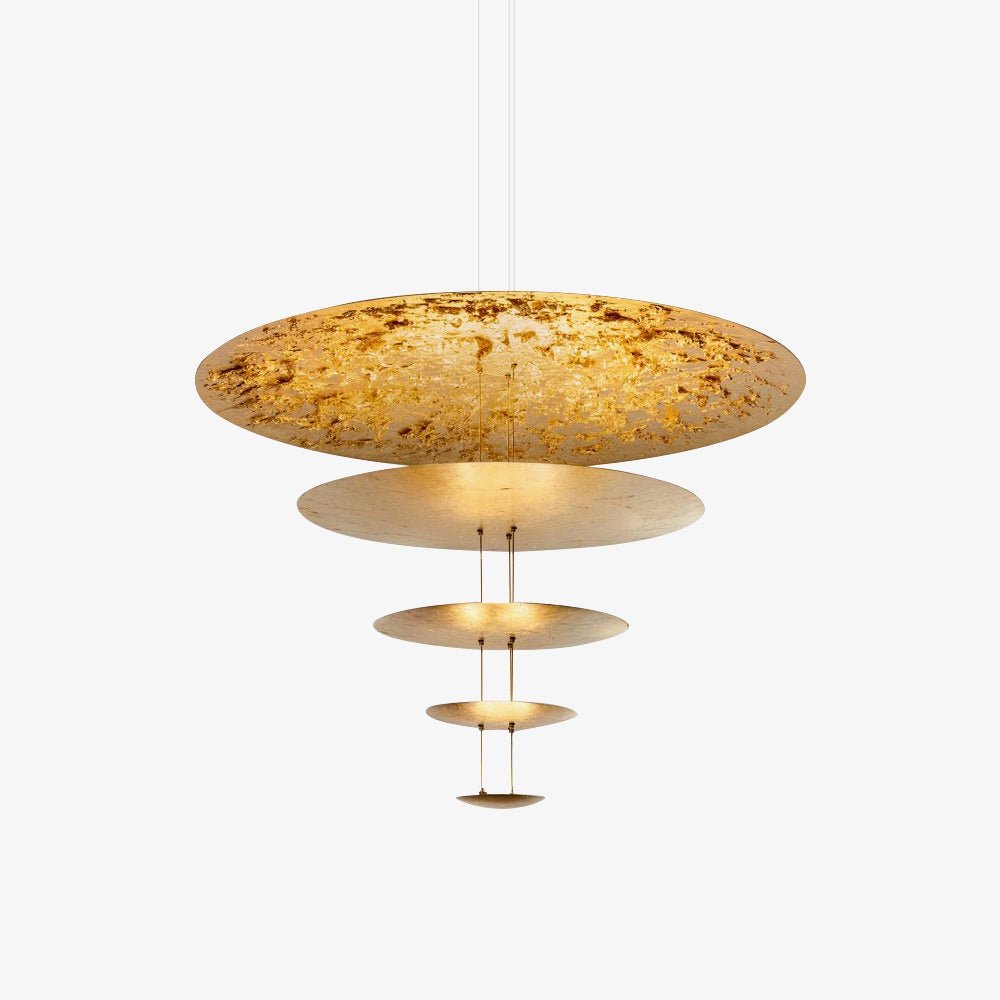 Modern Machine Chandelier – Handcrafted Architectural Luxury Lighting Fixture