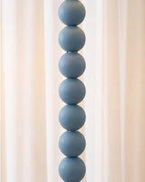 Skylisse Floor Curated Iron & Glass Floor Lamp – full fixture elevation view