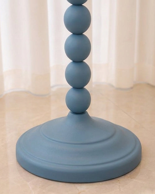 Skylisse Floor Curated Iron & Glass Floor Lamp – macro detail view #1