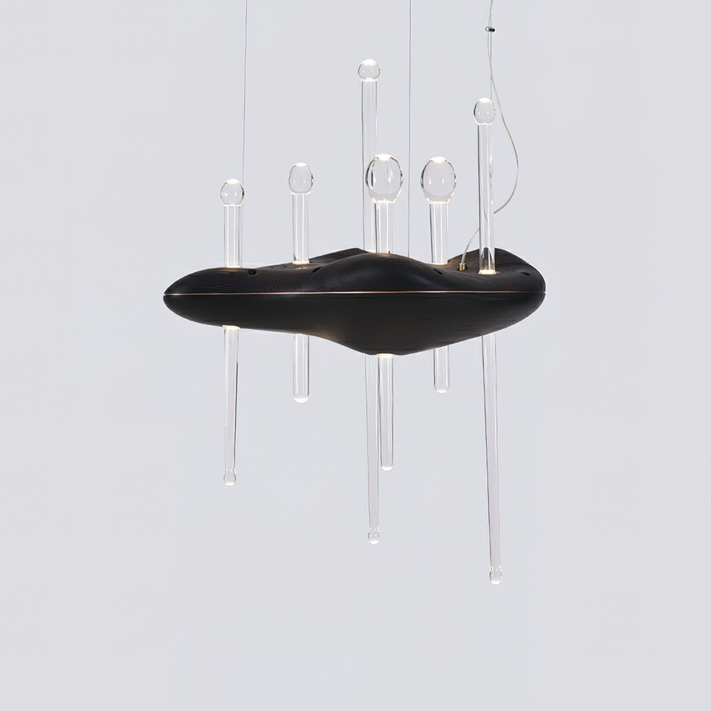 Skyward Thorn Curated Mouth-Blown Frosted Glass – L 23.6 x W 15.7 x H 31.5 finish configuration