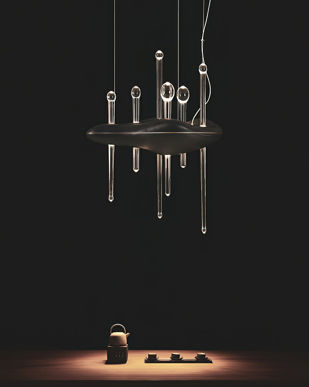 Skyward Thorn Curated Mouth-Blown Frosted Glass – structural canopy joint detail
