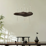 Skyward Thorn Curated Mouth-Blown Frosted Glass – dimensional scale reference
