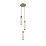 Slender Alabaster Column Curated Alabaster Chand – dimensional scale reference #1