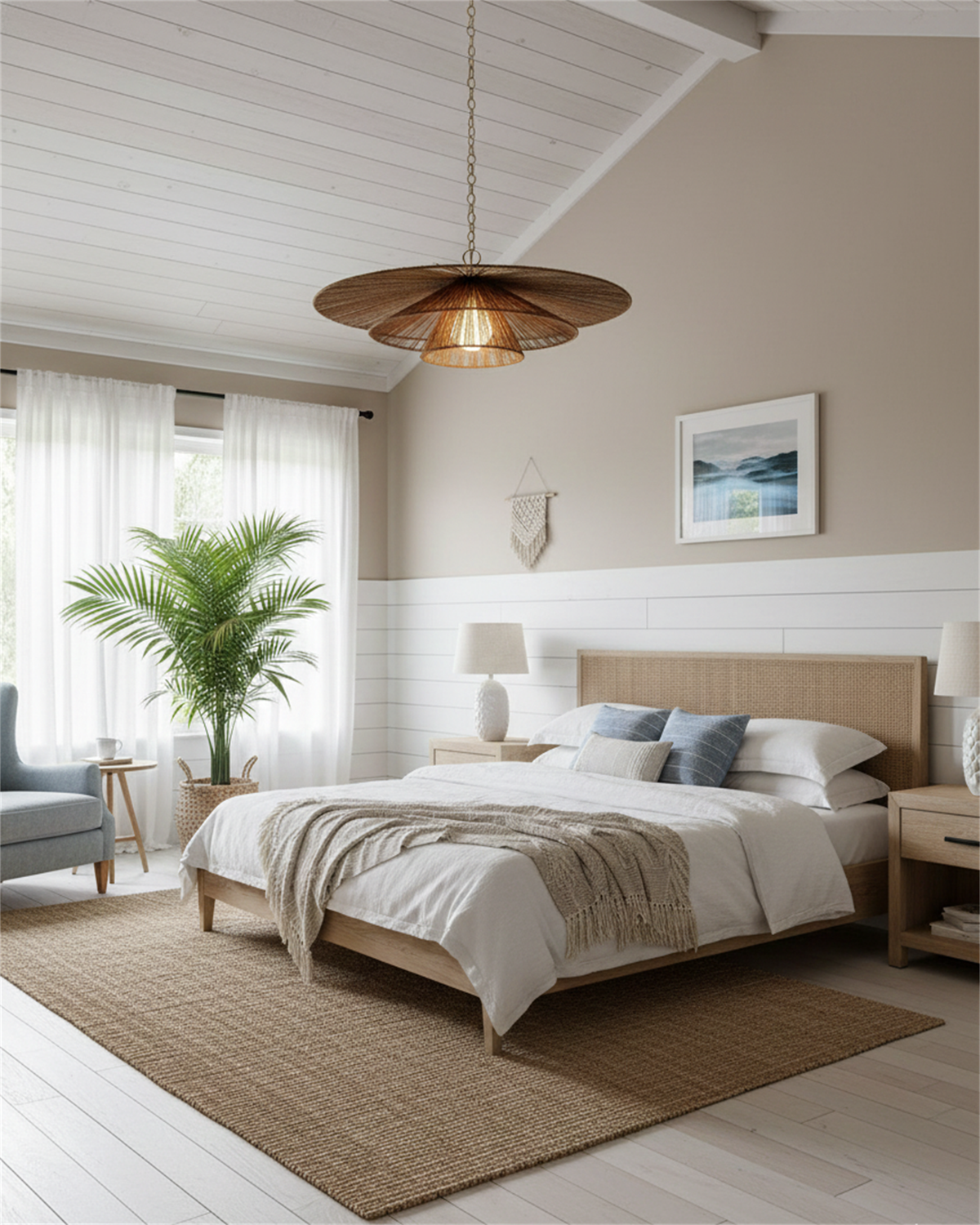 Solayne Curated Iron & Glass Chandelier installed in residential dining space