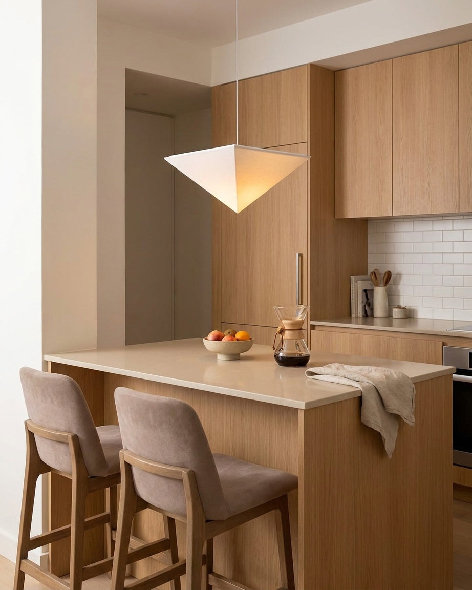 Solina Prism Curated Iron & Glass Pendant Light