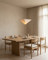 Iron & Glass craftsmanship detail on Solina Prism Curated Iron & Glass Pendant Light