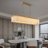 Solstice Bar Alabaster Curated Alabaster Chandel – side angled contour profile