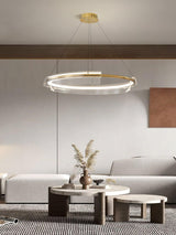 Solstice LED Curated Mouth-Blown Frosted Glass C – full fixture elevation view