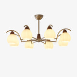 Soluna Bloom Chandelier – Handcrafted Architectural Luxury Lighting Fixture