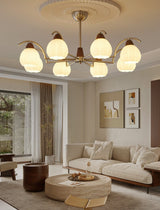 Soluna Bloom Chandelier – Ambient Illumination in Luxury Interior Setting View 10
