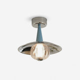 Solvane Curated Mouth-Blown Frosted Glass Flush – Mouth-Blown Frosted Glass Flush Mount Ceiling Light