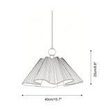 Sorevia Curated Iron & Glass Pendant Light – macro detail view