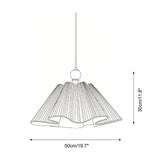 Sorevia Curated Iron & Glass Pendant Light – illuminated warm ambiance setting