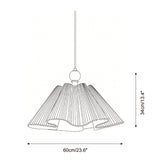 Sorevia Curated Iron & Glass Pendant Light – architectural ceiling profile
