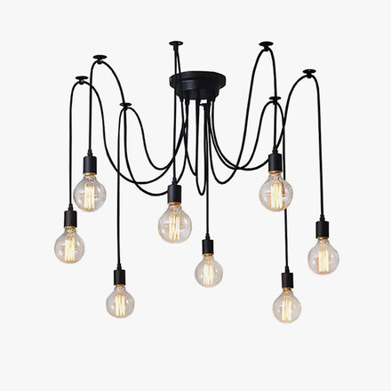 Modern Spider Flush Mount