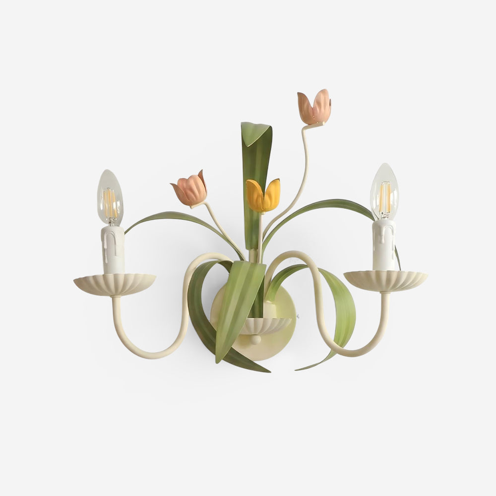 Springeau Curated Iron & Glass Wall Sconce – Iron & Glass Wall Sconce