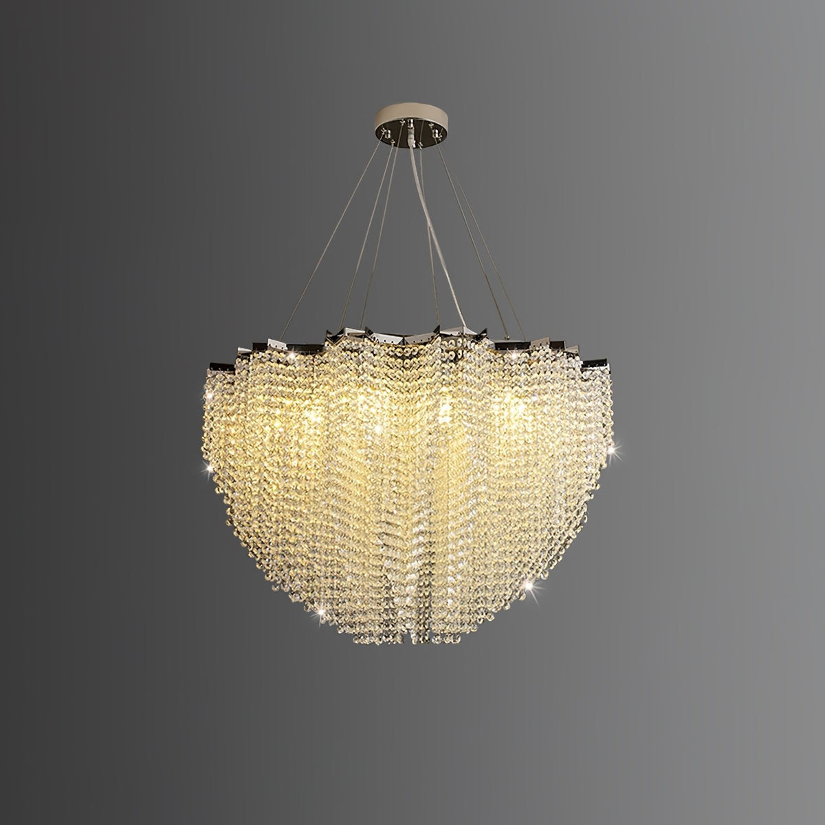 Stalizi Crystal Curated K9 Bohemian Crystal Chan – ∅ 31.5 x H 19.7  Dia 80cm x H 50cm finish configuration