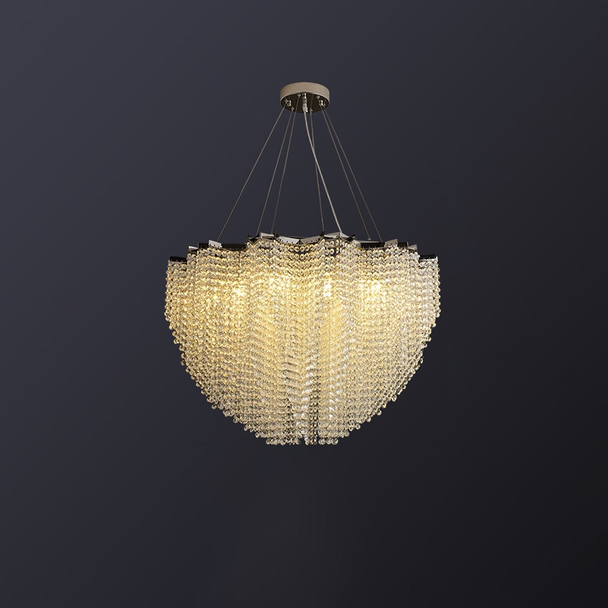 Stalizi Crystal Curated K9 Bohemian Crystal Chan – architectural ceiling profile