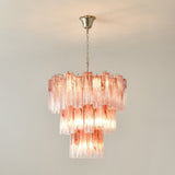 Pink Glass Tubes Curated Mouth-Blown Frosted Gla – dimensional scale reference