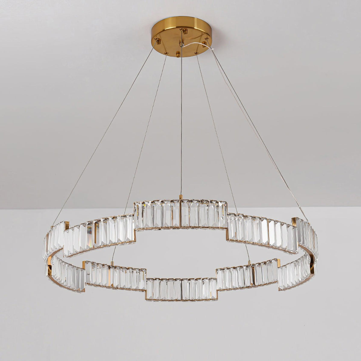 Stella Crystal Curated Mouth-Blown Frosted Glass – ∅ 47.2 x H 3.9  Dia 120cm x H 10cm finish configuration