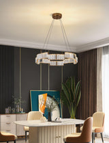 Stella Crystal Curated Mouth-Blown Frosted Glass – illuminated warm ambiance setting