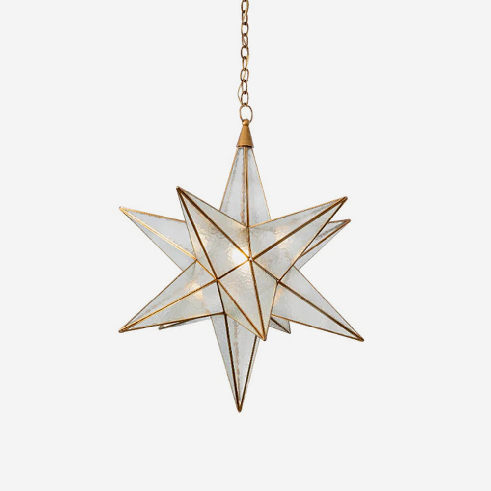 Stellora Curated Mouth-Blown Frosted Glass Chand – Mouth-Blown Frosted Glass Chandelier