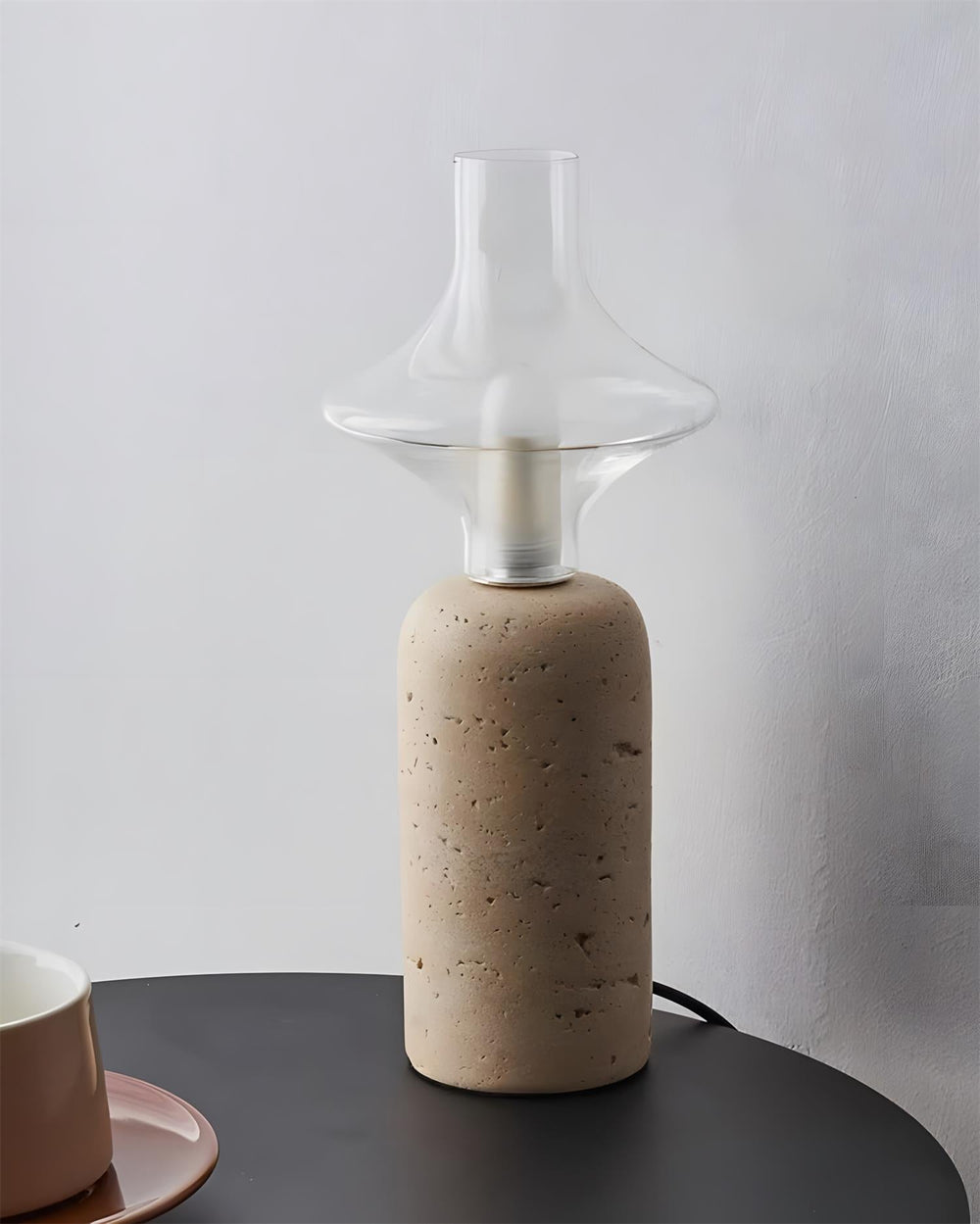 Stilla Orb Travertine Curated Yellow Travertine
