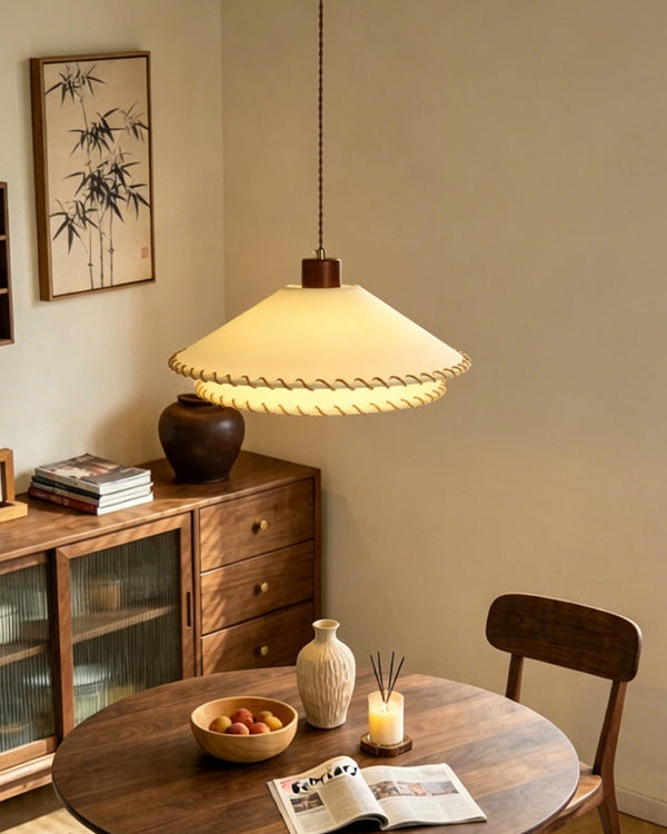 Stitchford Curated Solid Hardwood Pendant Light