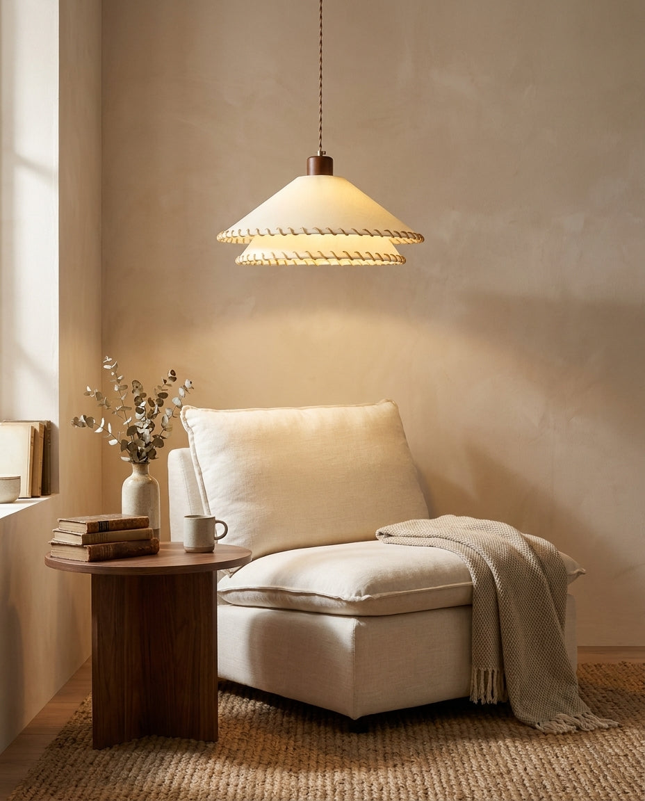 Stitchford Curated Solid Hardwood Pendant Light