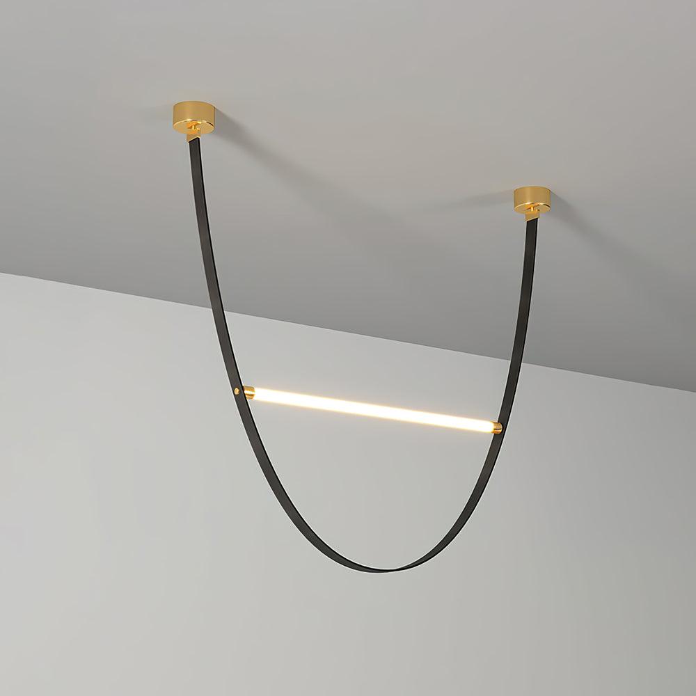Tracer Belt Curated Mouth-Blown Frosted Glass Ch – L 78.7 x H 137.8 L 200cm x H 350cm finish configuration #1