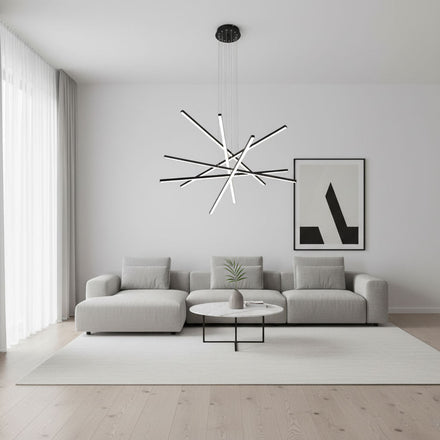 Strata Linear Chandelier