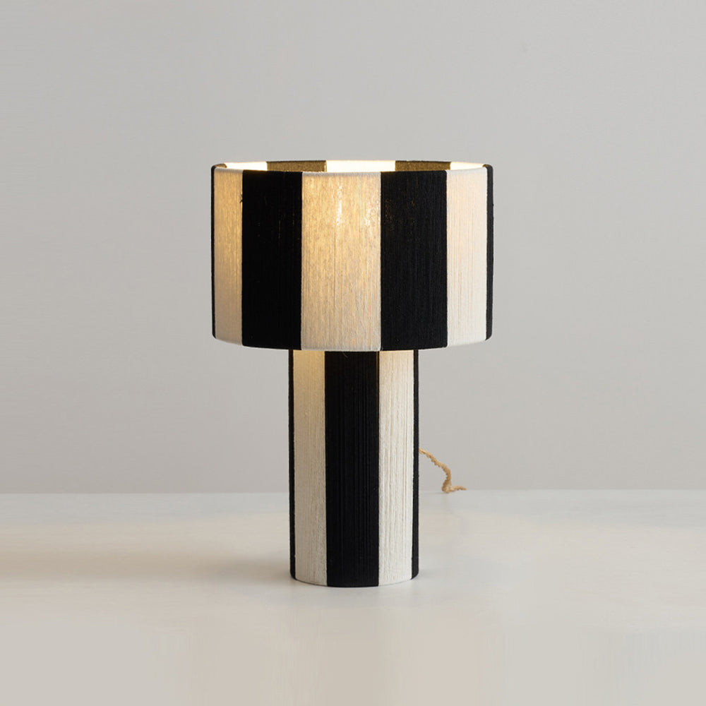 Strivelle Curated Iron & Glass Table Lamp – W 26cm x H 39cm  W 10.2 x H 15.3 finish configuration #1 #2