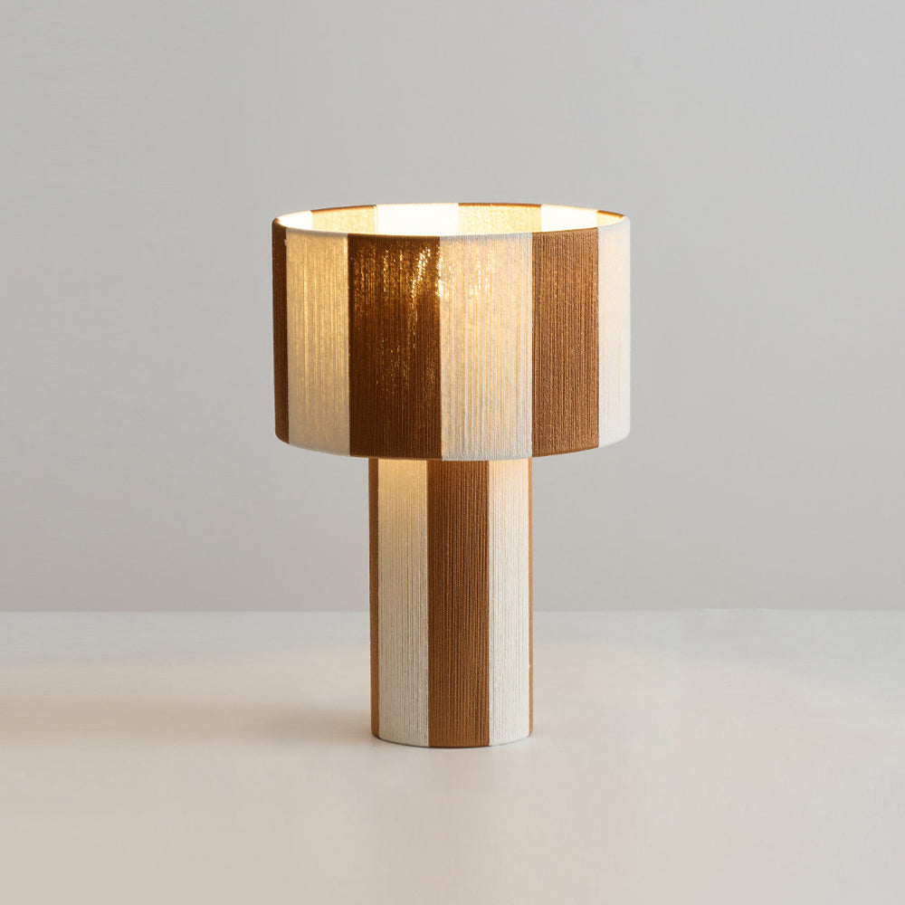 Strivelle Curated Iron & Glass Table Lamp – W 26cm x H 39cm  W 10.2 x H 15.3 finish configuration #1 #2 #3