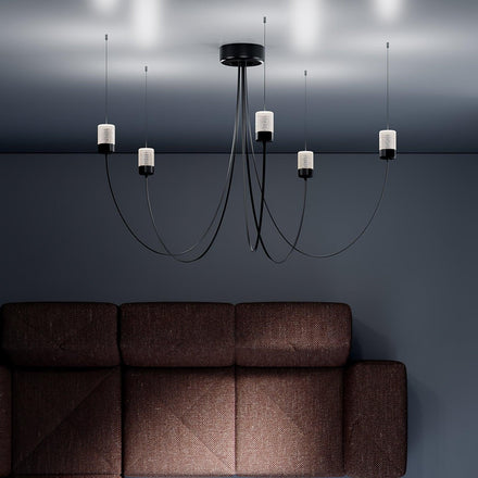 Modern Swaying Chandelier