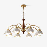 Swedish Modern Gold Curated Solid Brass Chandeli – Solid Brass Chandelier