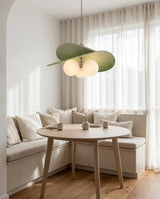Optical Acrylic craftsmanship detail on Sylvane Curated Optical Acrylic Pendant Light
