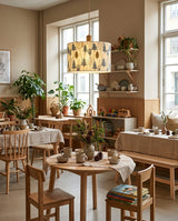 Sylvarin Curated Iron & Glass Pendant Light – handcrafted surface texture