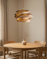 Sylvarra Curated Solid Brass Pendant Light – handcrafted surface texture