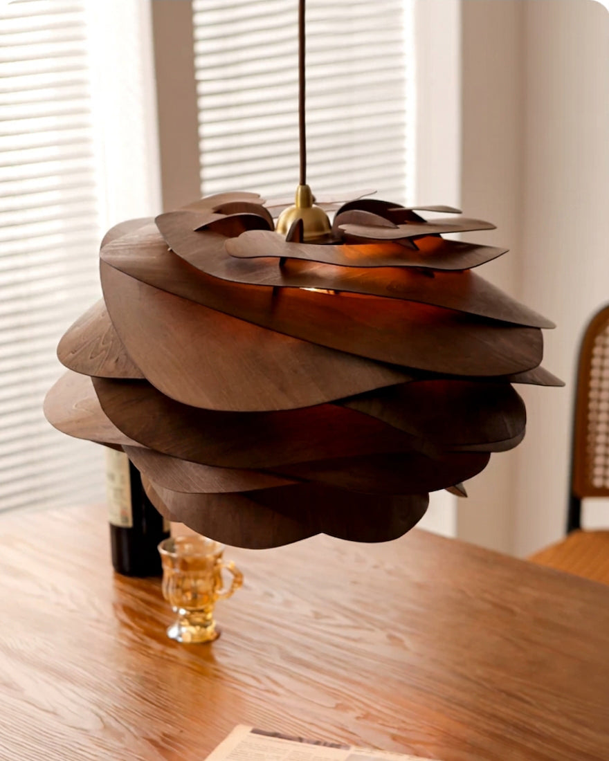 Sylvarra Curated Solid Brass Pendant Light – dimensional scale reference