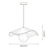 Sylvune Alabaster Curated Alabaster Pendant Ligh – illuminated warm ambiance setting