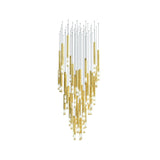 Symphony Orchestra Curated Mouth-Blown Frosted G – spatial dining room perspective #1