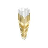 Symphony Orchestra Curated Mouth-Blown Frosted G – illuminated warm ambiance setting #1 #2
