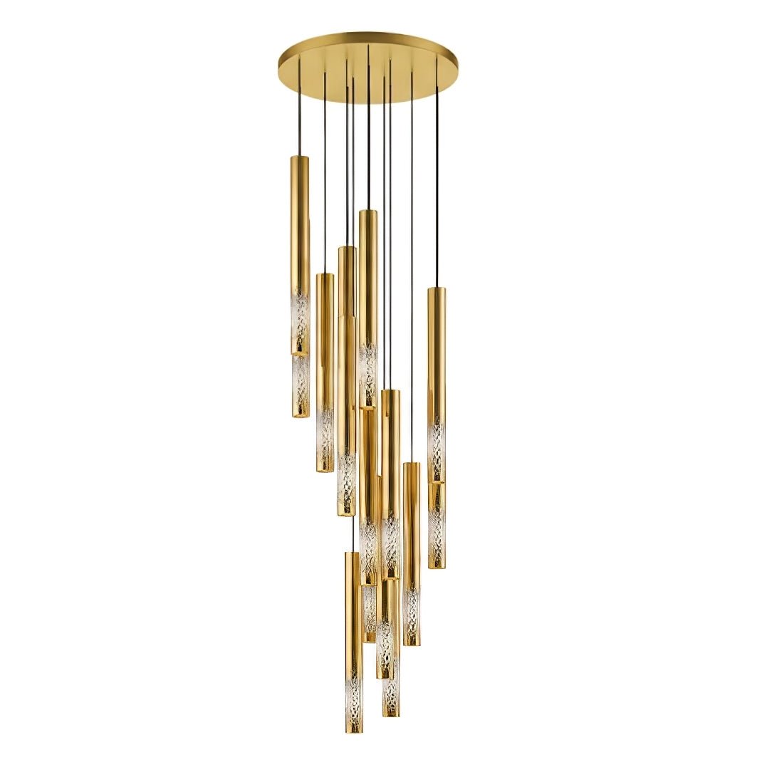 Symphony Orchestra Curated Mouth-Blown Frosted G – structural canopy joint detail #1